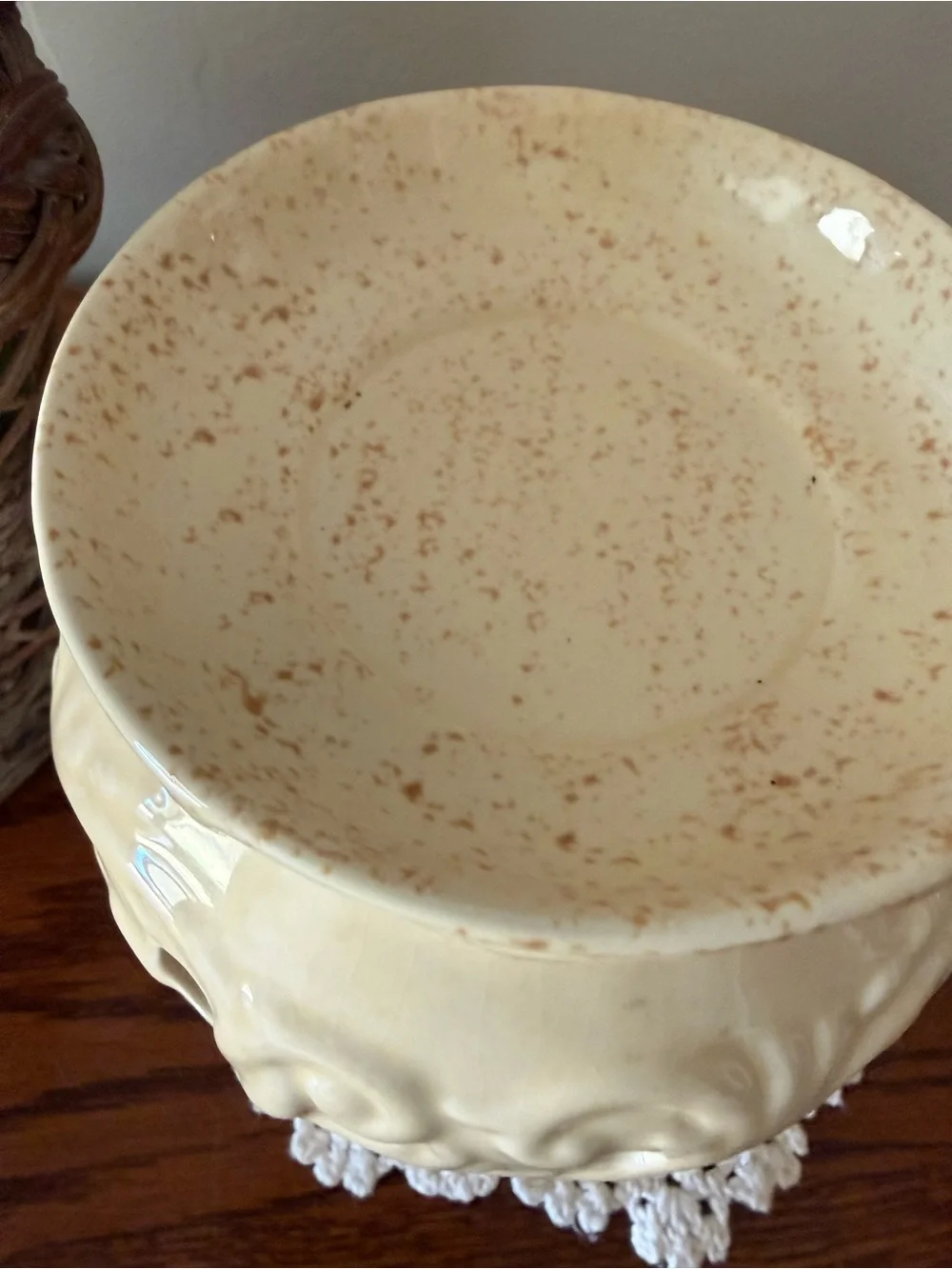 Cream Wax Melt Warmer | Neutral Home Décor